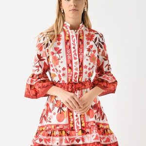 NWT FARM Rio Women's Romantic Orchard Mini Dress, Size Small